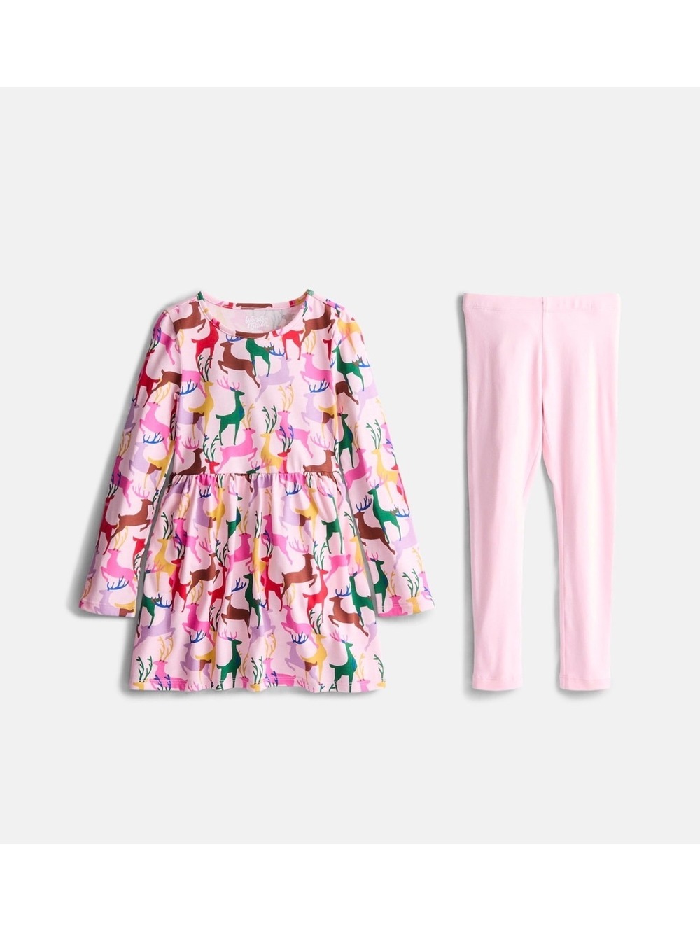 Girls dress and leggings set